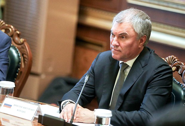 Председатель Государственной Думы Вячеслав Володин