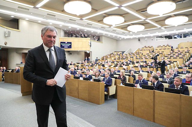 Председатель Государственной Думы Вячеслав Володин