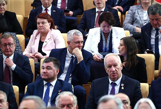 Собрание депутатов, избранных в Государственную Думу девятого созыва от партии «Единая Россия»