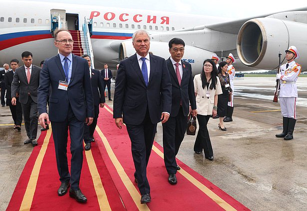 Chairman of the State Duma Vyacheslav Volodin