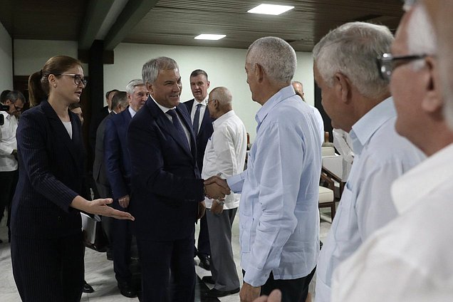 Chairman of the State Duma Vyacheslav Volodin