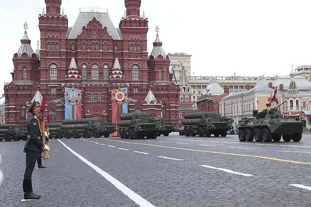 Парад в честь 79-й годовщины Победы в Великой Отечественной войне