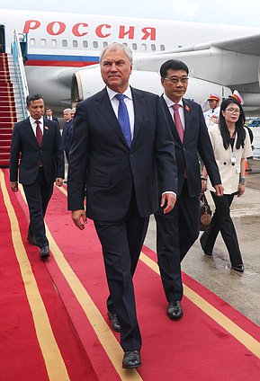 Chairman of the State Duma Vyacheslav Volodin