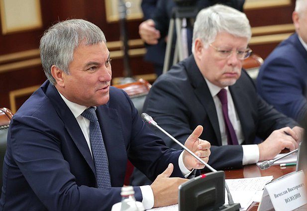 Chairman of the State Duma Viacheslav Volodin