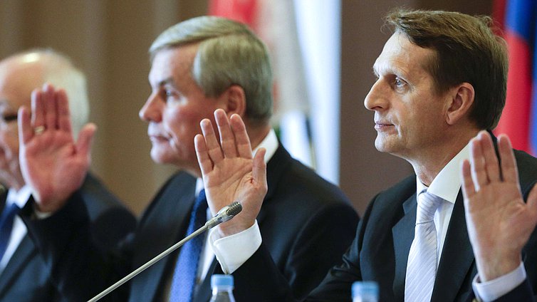 Рабочая поездка Председателя Государственной Думы Федерального Собрания Российской Федерации Сергея Нарышкина в Южный федеральный округ. Второе  Заседание 47-й Сессии Парламентского Собрания. 