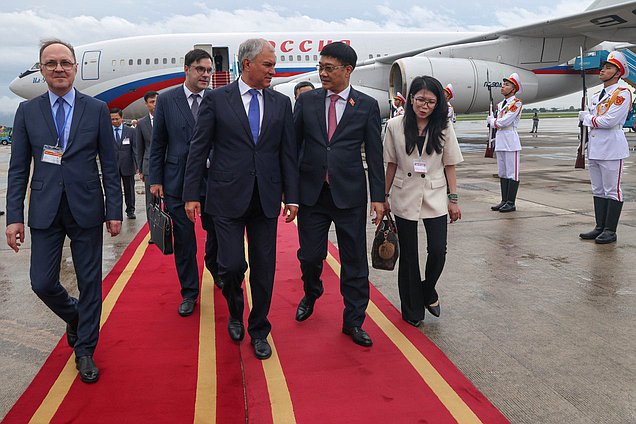 Chairman of the State Duma Vyacheslav Volodin
