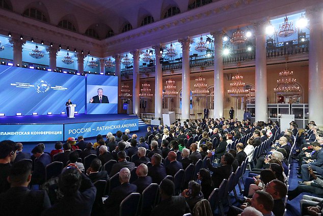 Opening meeting of the International Parliamentary Conference “Russia – Latin America”