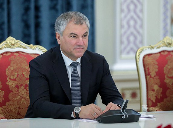 Chairman of the State Duma Viacheslav Volodin