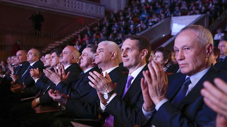 Участие Председателя Государственной Думы Федерального Собрания Российской Федерации С.Е.Нарышкина 
в торжественном мероприятии, посвященном 
Дню единения народов Беларуси и России.
