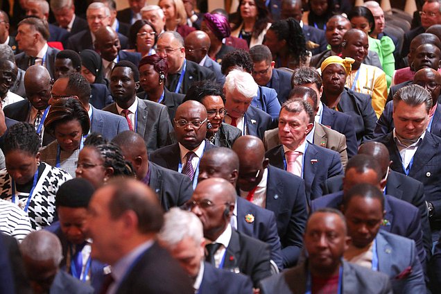 Plenary session of the Second International Parliamentary Conference “Russia-Africa”