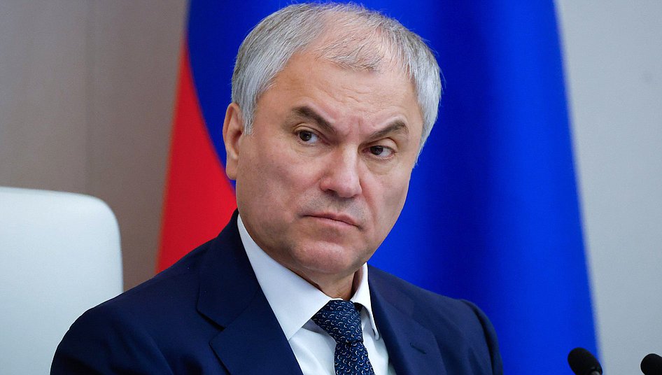 Chairman of the State Duma Vyacheslav Volodin