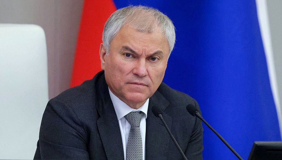 Jefe de la Duma Estatal Vyacheslav Volodin