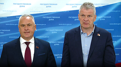 Пресс-подход представителей фракции КПРФ