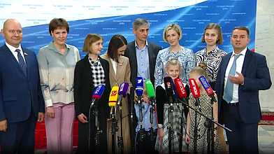 Пресс-подход представителей фракции ЛДПР