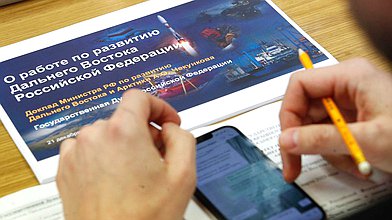 Рабочая встреча депутатов — членов Комитета по развитию Дальнего Востока и Арктики с профильным министром Алексеем Чекунковым