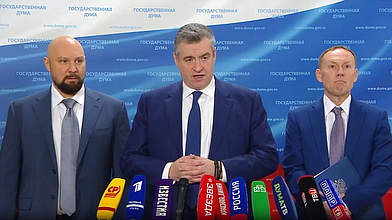 Пресс-подход представителей фракции ЛДПР