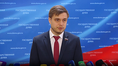 Пресс-подход представителей фракции "Новые люди"