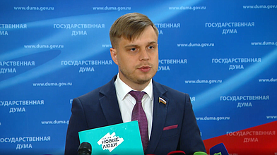 Пресс-подход представителей фракции «Новые люди»