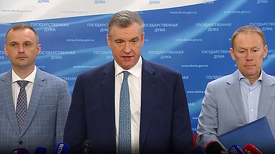 Пресс-подход представителей фракции ЛДПР