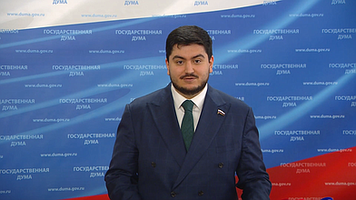 Пресс-подход представителя фракции "Новые люди"