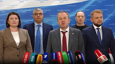 Пресс-подход представителей фракции ЛДПР