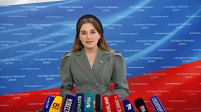 Пресс-подход представителя фракции "Новые люди"