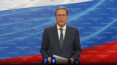 Пресс-подход Первого заместителя Председателя ГД Александра Жукова по итогам заседания Совета Думы