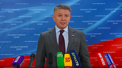 Пресс-подход представителей фракции «Новые люди»