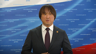 Пресс-подход представителя фракции "Новые люди"