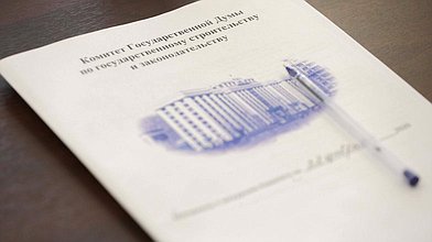 Заседание Комитета по государственному строительству и законодательству