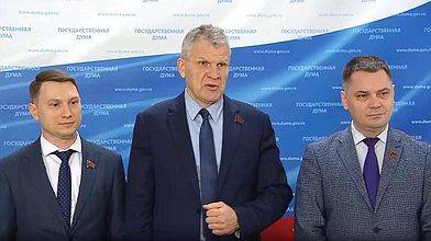 Пресс-подход представителей фракции КПРФ