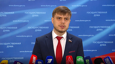 Пресс-подход представителей фракции «Новые люди»