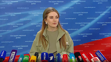 Пресс-подход представителей фракции "Новые люди"