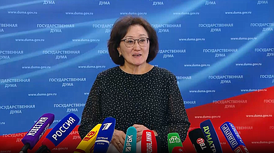 Пресс-подход представителей фракции "Новые люди"