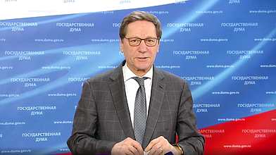 Пресс-подход Первого заместителя Председателя Государственной Думы Александра Жукова по итогам заседания Совета ГД