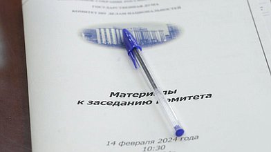 Заседание Комитета по делам национальностей