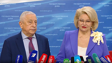 Пресс-подход представителей фракции КПРФ