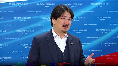 Пресс-подход представителей фракции «Единая Россия»