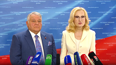 Пресс-подход заместителя Председателя ГД Ирины Яровой