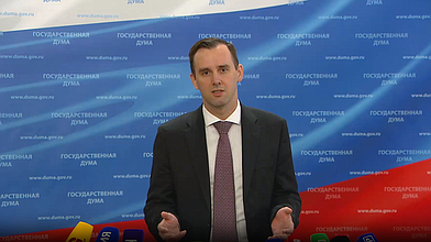 Пресс-подход представителей фракции "Новые люди"