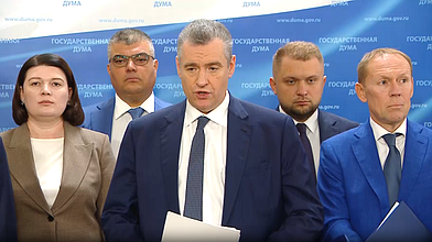 Пресс-подход представителей фракции ЛДПР