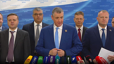 Пресс-подход представителей фракции ЛДПР