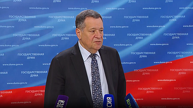 Пресс-подход Председателя Комитета по бюджету и налогам Андрея Макарова