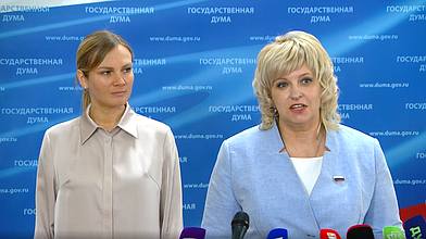 Пресс-подход представителей фракции «Единая Россия»