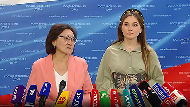 Пресс-подход представителей фракции "Новые люди"