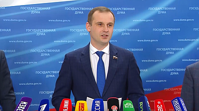 Пресс-подход представителей фракции ЛДПР