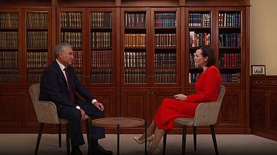 Интервью Председателя Государственной Думы Вячеслава Володина телеканалу "Россия 24"