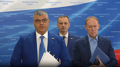 Пресс-подход представителей фракции ЛДПР