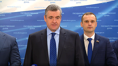 Пресс-подход представителей фракции ЛДПР