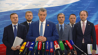 Пресс-подход представителей фракции ЛДПР